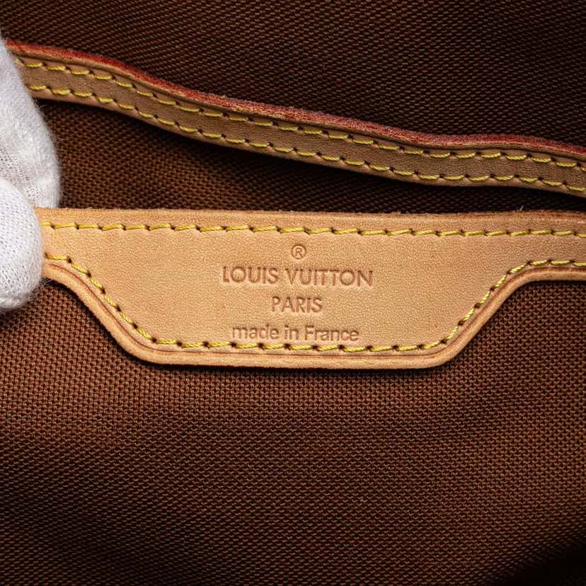 Louis Vuitton Monogram Palermo GM Brown Canvas Good condition - Box View