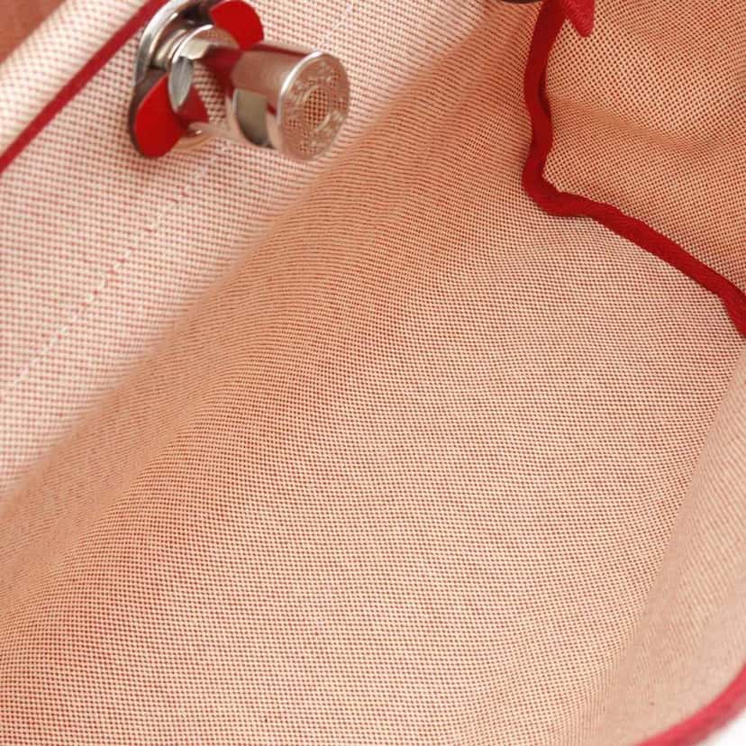 Hermès Toile and Vache Hunter Pegase Pop Herbag Zip 31 Brown Canvas Good condition - Inside View