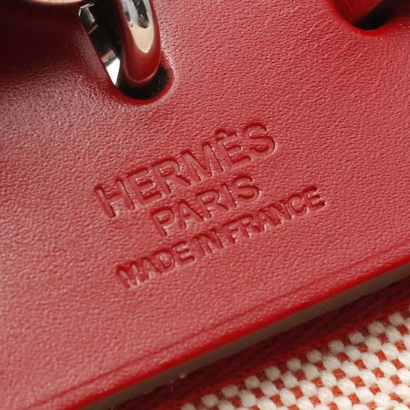 Hermès Toile and Vache Hunter Pegase Pop Herbag Zip 31 Brown Canvas Good condition - Model View