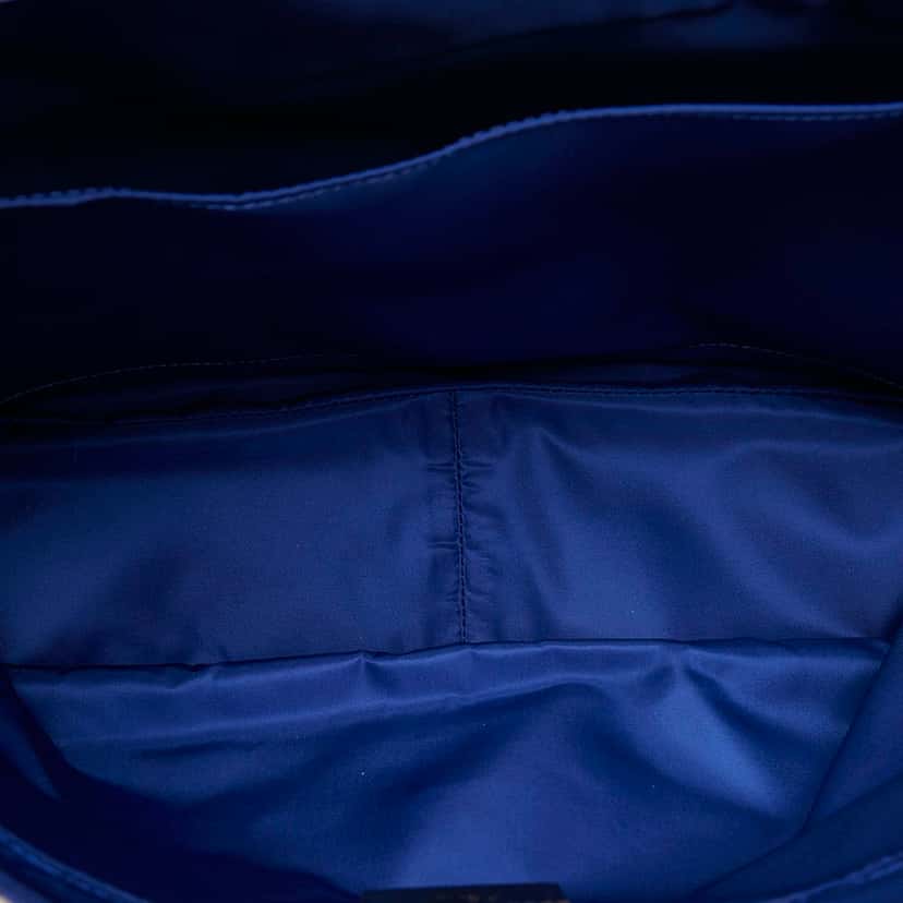 Fendi FF Lock Crossbody Blue Very good condition - Box View