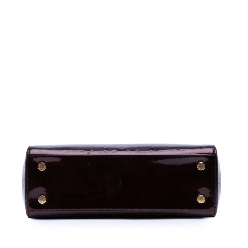Louis Vuitton Monogram Vernis Brea MM Red Leather Good condition - Inside View