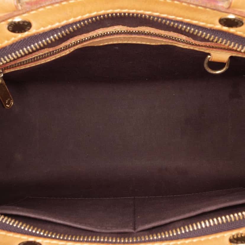 Louis Vuitton Monogram Vernis Brea MM Red Leather Good condition - Model View