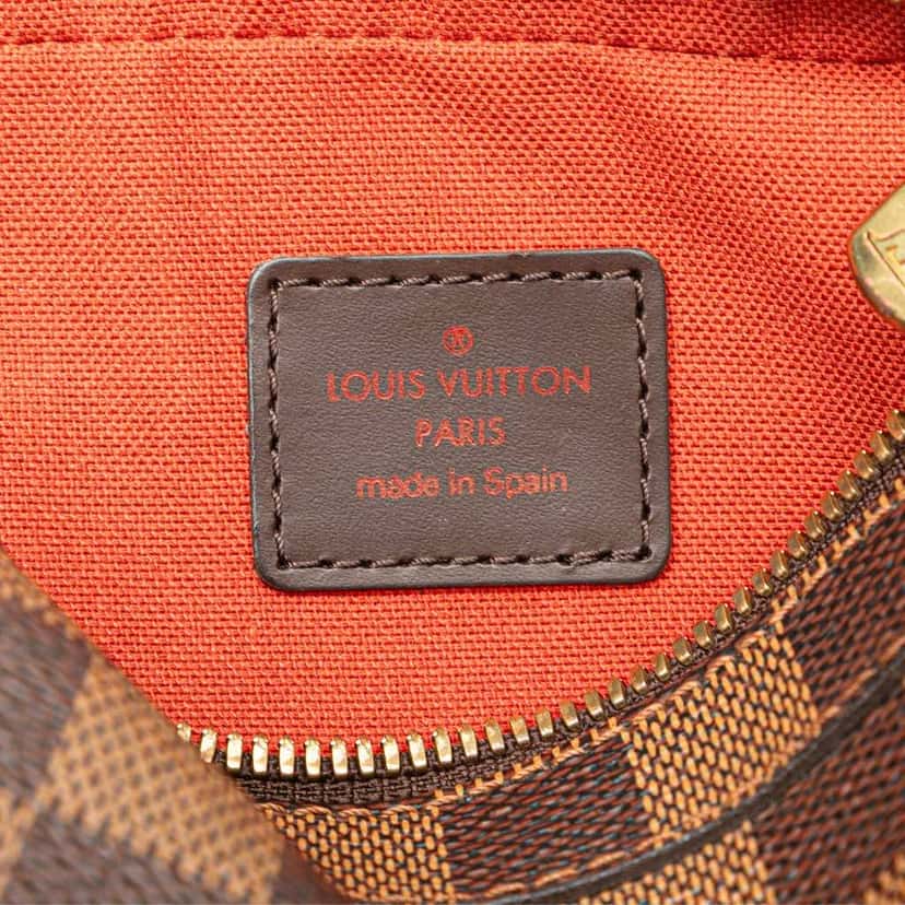 Louis Vuitton Damier Ebene Geronimos Brown Canvas Good condition - Box View