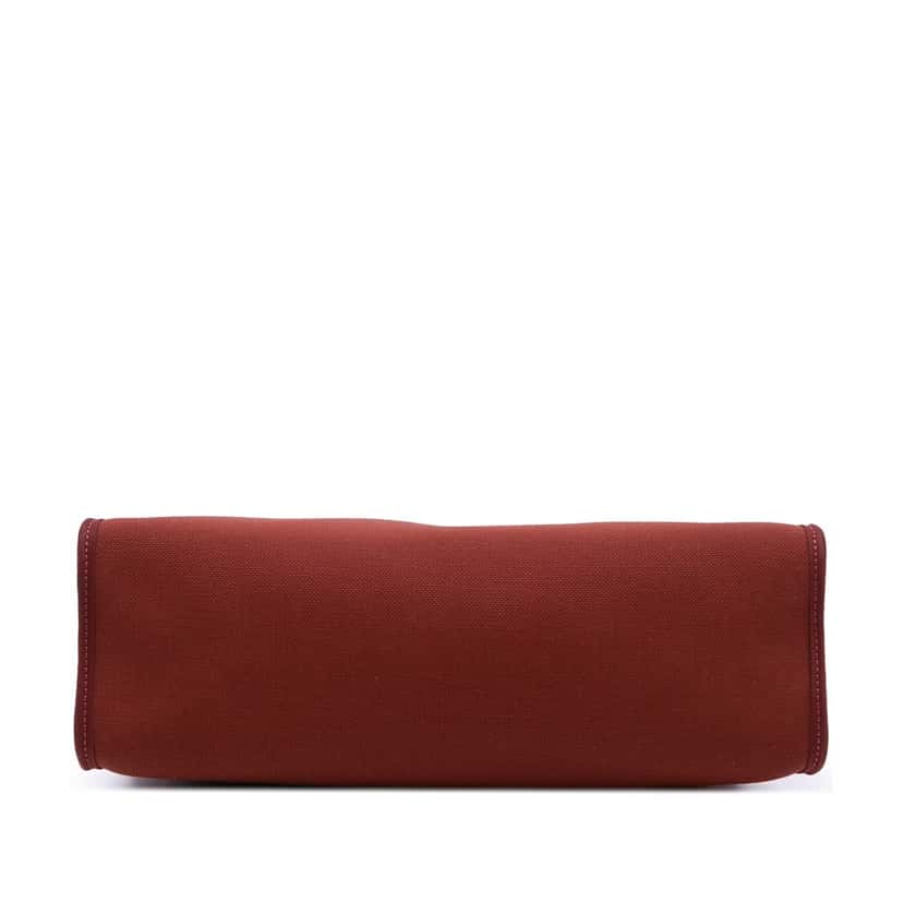 Hermès Toile Herbag Zip 31 Red Canvas Good condition - Inside View