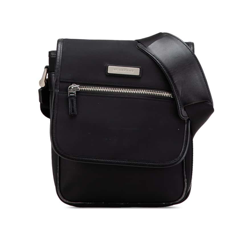 Burberry Nylon Crossbody Black Good condition - Front View