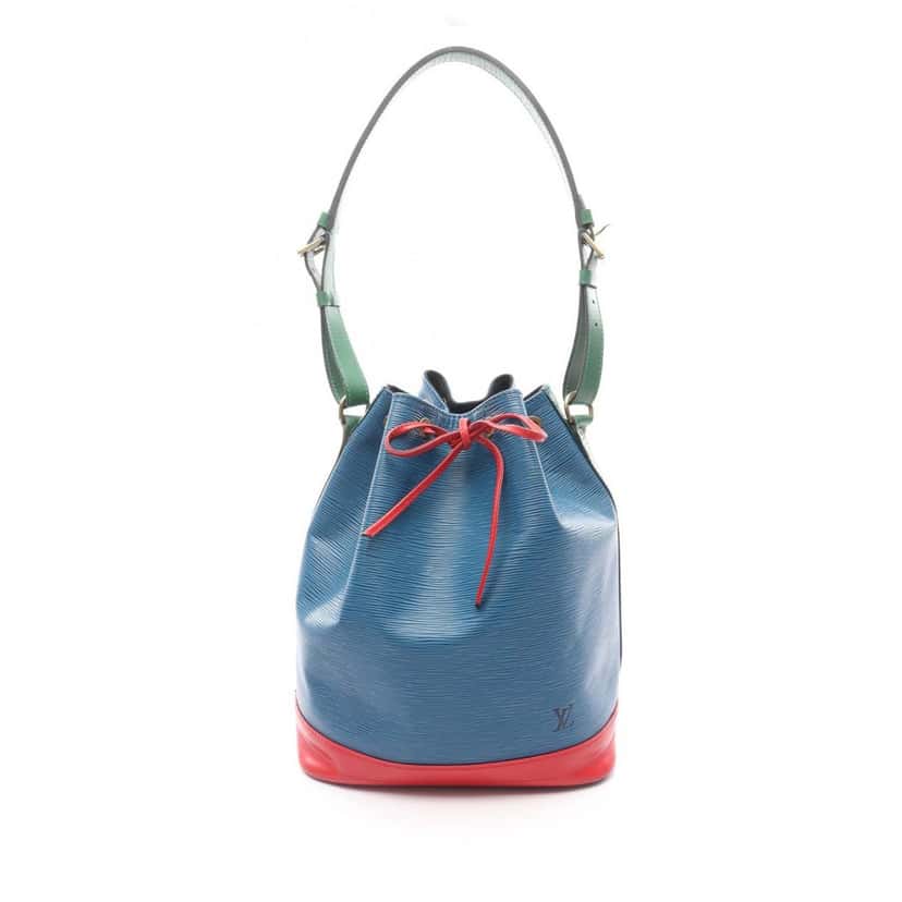 Louis Vuitton Epi Noe Tricolor GM Blue Leather Good condition - Front View