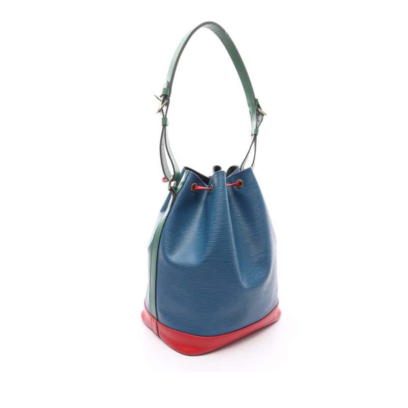 Louis Vuitton Epi Noe Tricolor GM Blue Leather Good condition - Back View