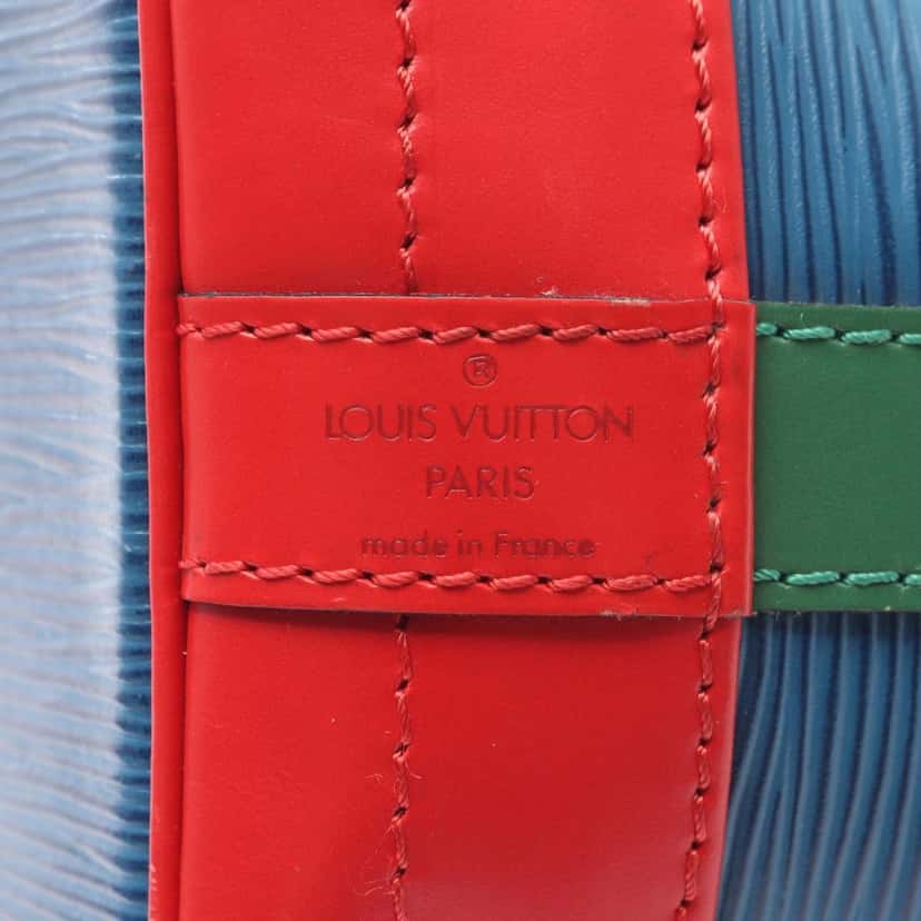 Louis Vuitton Epi Noe Tricolor GM Blue Leather Good condition - Model View