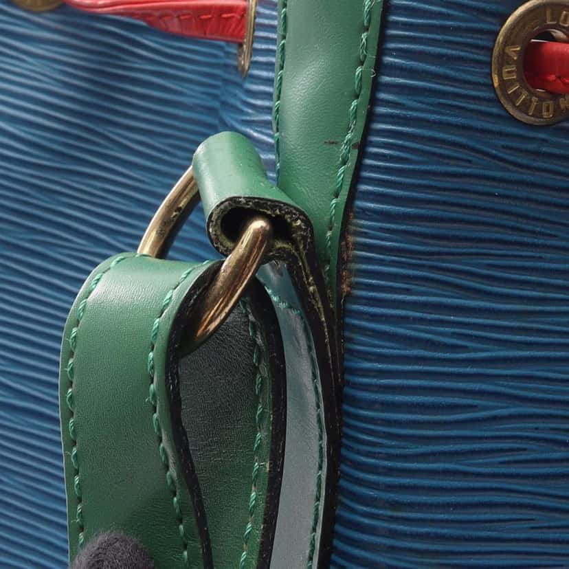 Louis Vuitton Epi Noe Tricolor GM Blue Leather Good condition - Box View