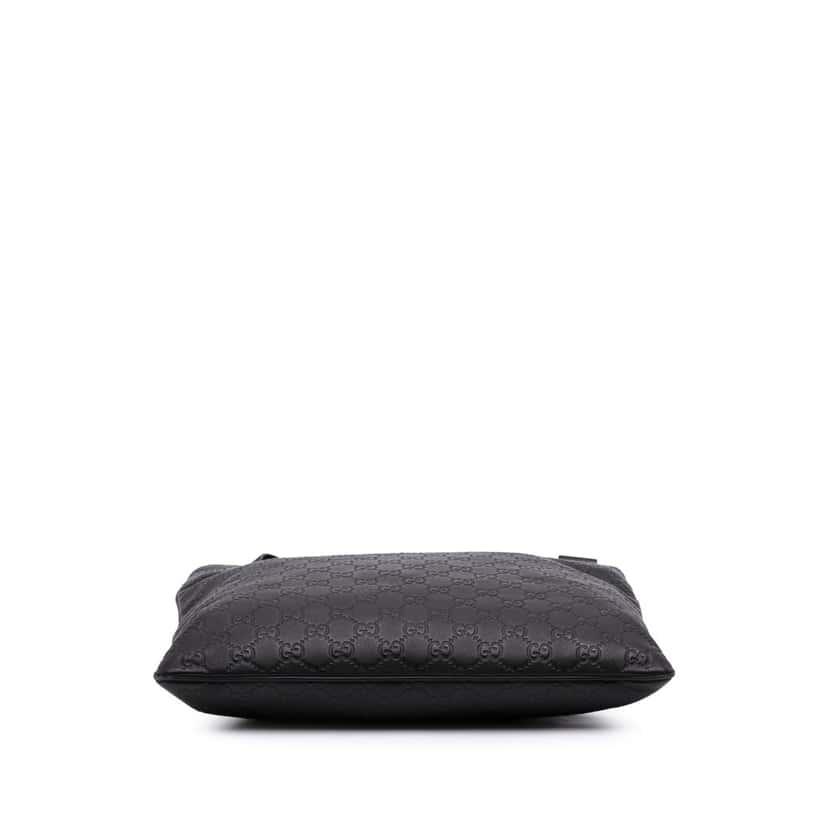 Gucci Guccissima Crossbody Black Leather Good condition - Inside View
