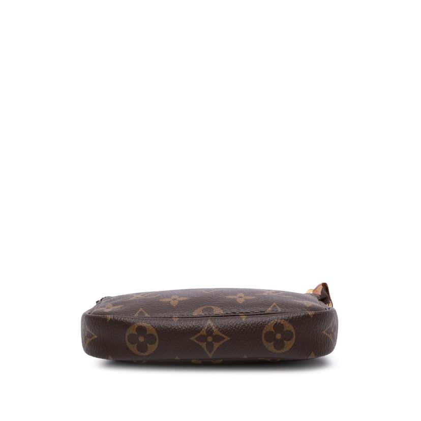 Louis Vuitton Monogram Mini Pochette Accessoires Brown Canvas Fair condition - Inside View