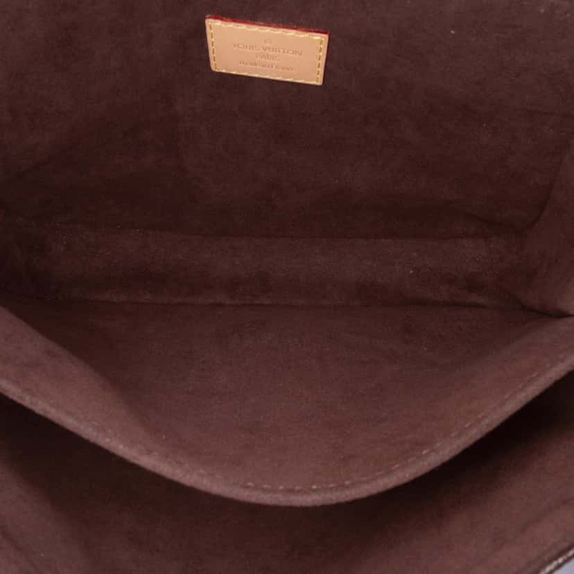 Louis Vuitton Monogram Pochette Metis Brown Canvas Good condition - Model View