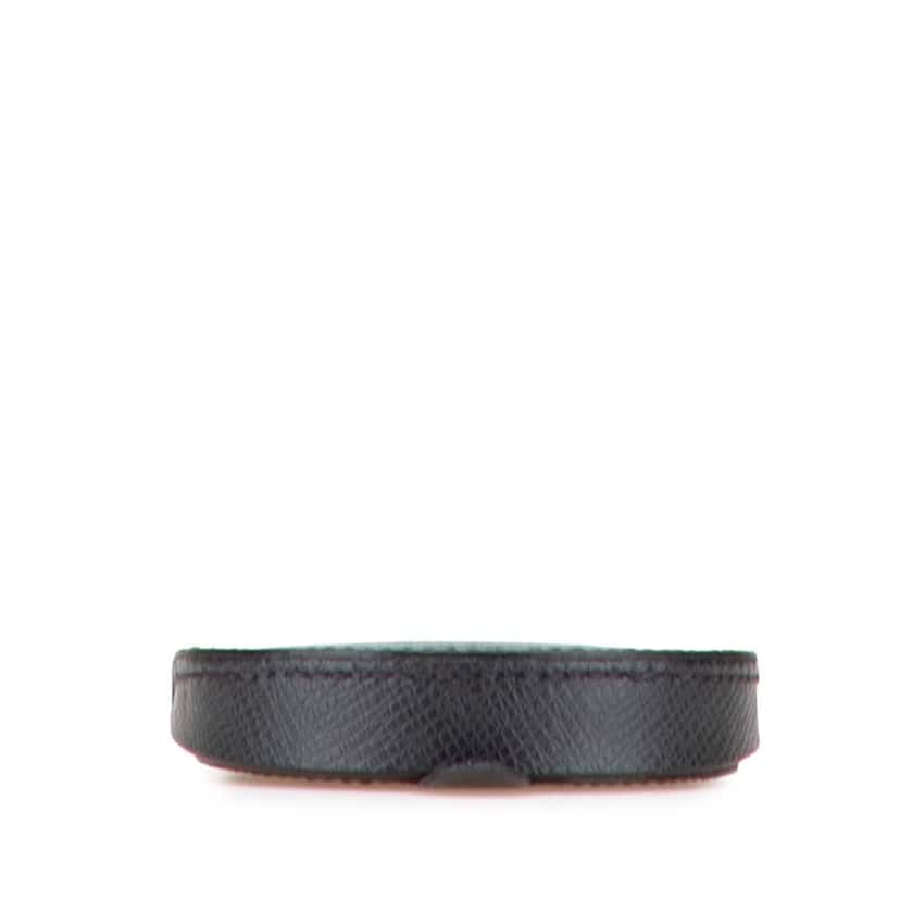Louis Vuitton Taiga Porte Monnaie Cuvette Coin Purse Black Leather Good condition - Inside View