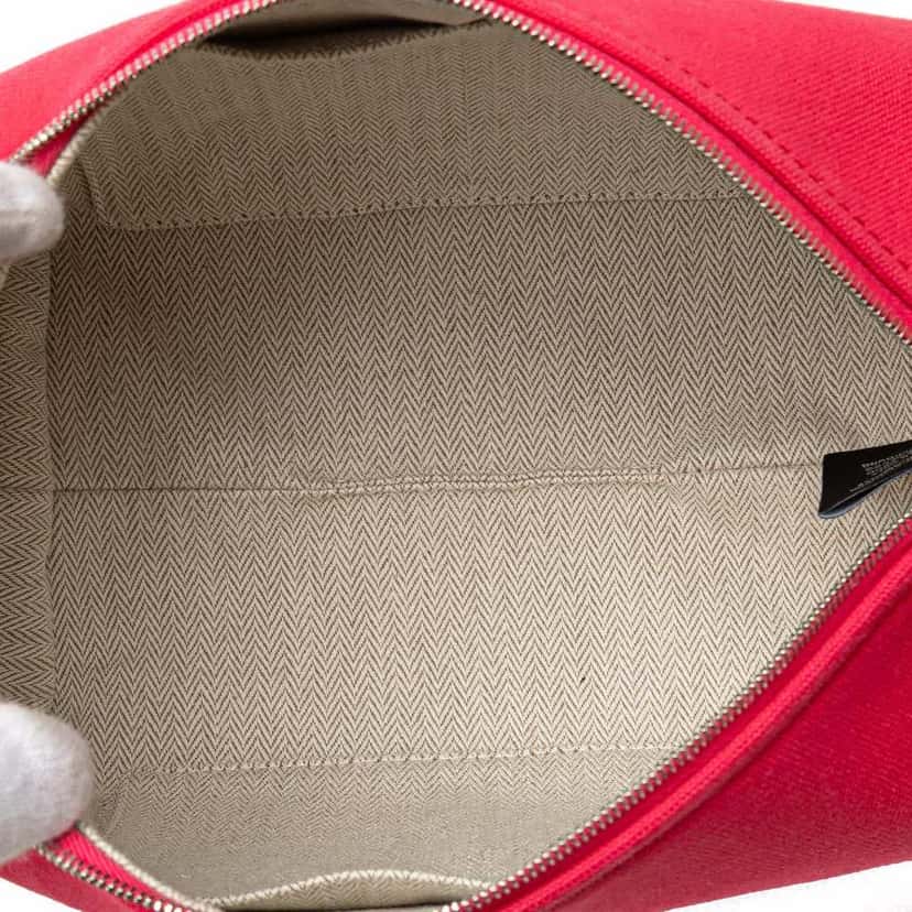 Hermès Small Canvas Bride A Brac Pink Canvas Good condition - Model View