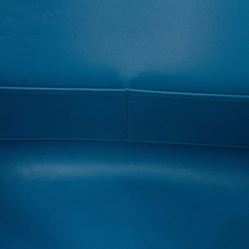 Hermès Tadelakt Egee Clutch Blue Leather Good condition - Model View