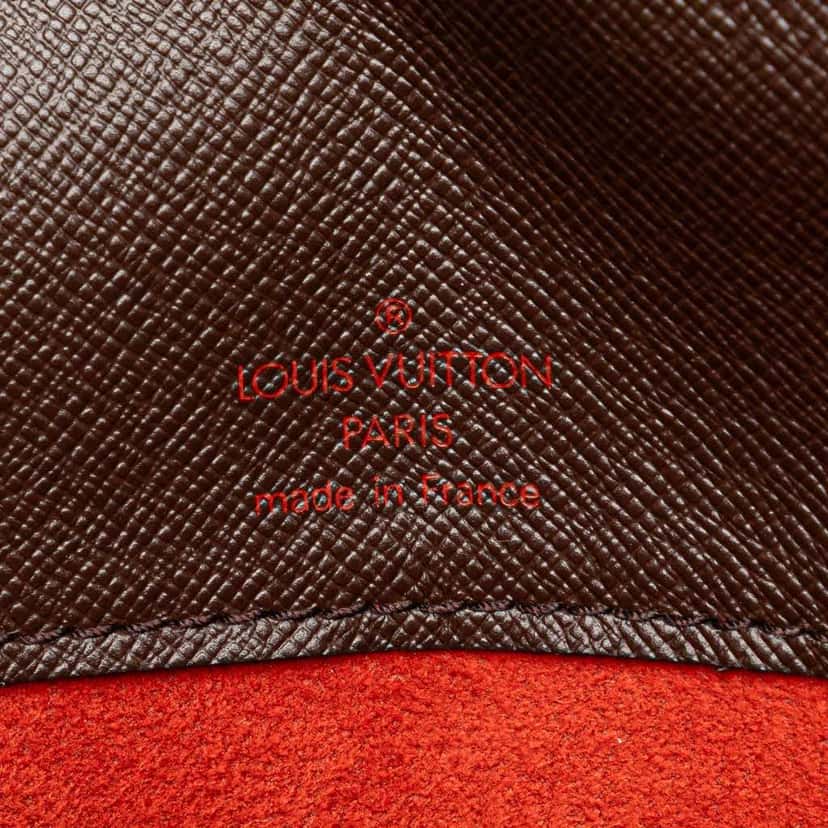 Louis Vuitton Damier Ebene Pimlico Brown Canvas Good condition - Box View
