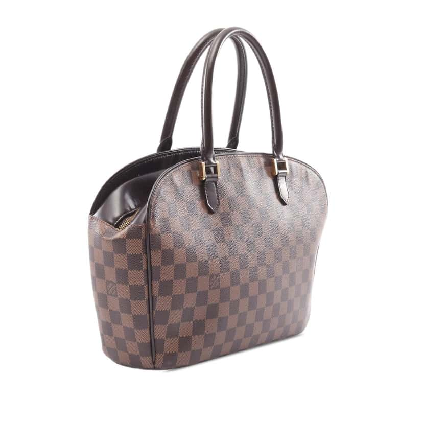 Louis Vuitton Damier Ebene Sarria Horizontal Brown Canvas Good condition - Back View