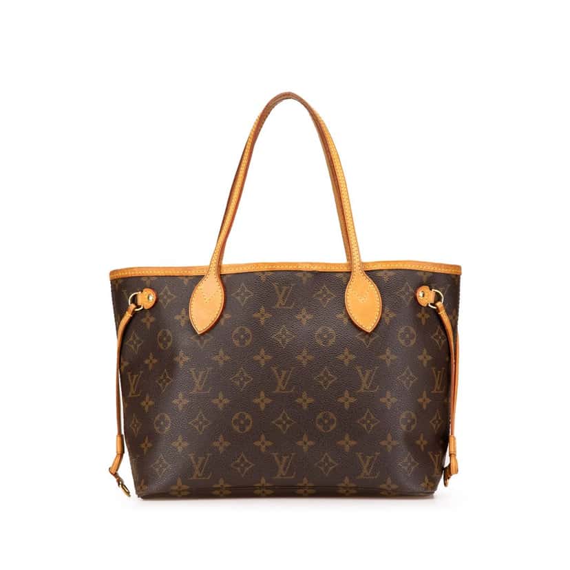 Louis Vuitton Monogram Neverfull PM Brown Canvas Good condition - Front View