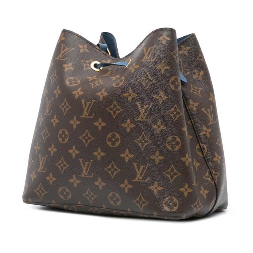 Louis Vuitton Monogram Neonoe MM Brown Canvas Good condition - Back View