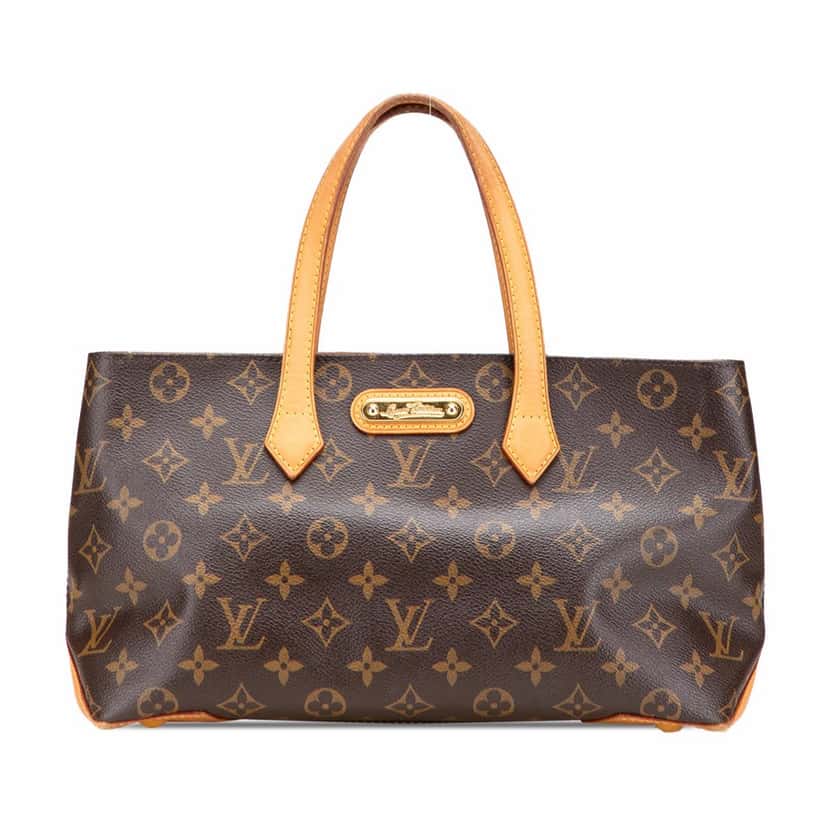 Louis Vuitton Monogram Wilshire PM Brown Canvas Good condition - Front View