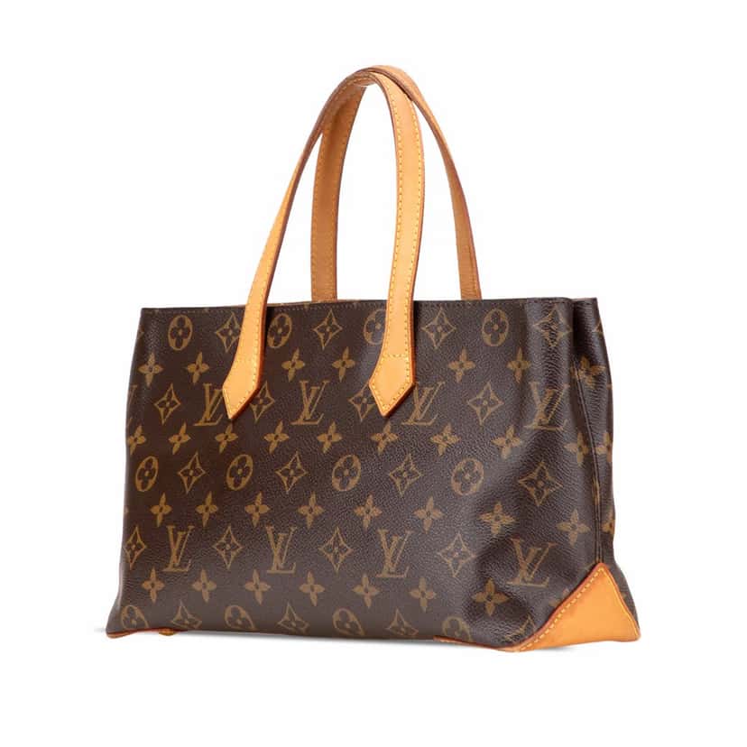 Louis Vuitton Monogram Wilshire PM Brown Canvas Good condition - Back View
