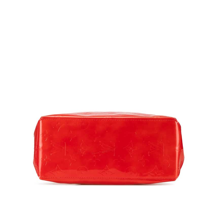 Louis Vuitton Monogram Vernis Reade PM Red Leather Good condition - Inside View