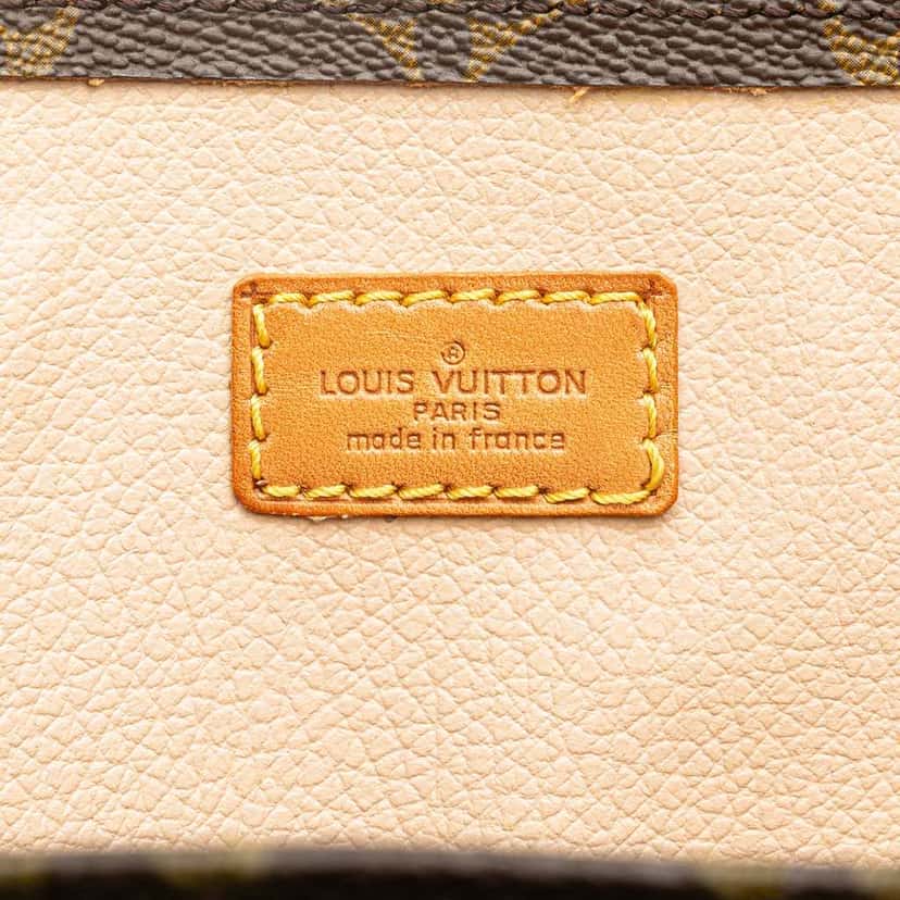 Louis Vuitton Monogram Sac Plat Brown Canvas Fair condition - Box View