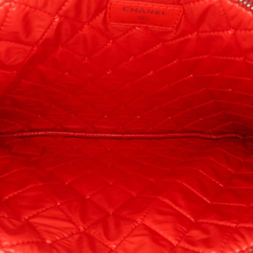 Chanel Medium Printed Lambskin Cuba La Habana O Case Clutch Red Leather Good condition - Model View