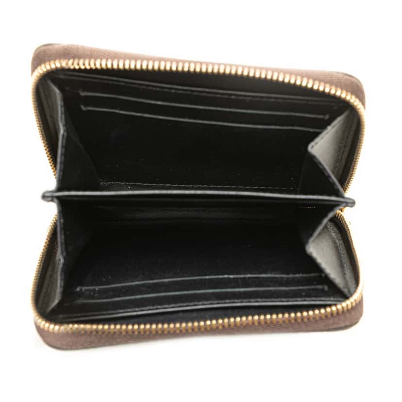 Louis Vuitton Monogram Giant Zippy Coin Purse Brown Canvas Good condition - Model View