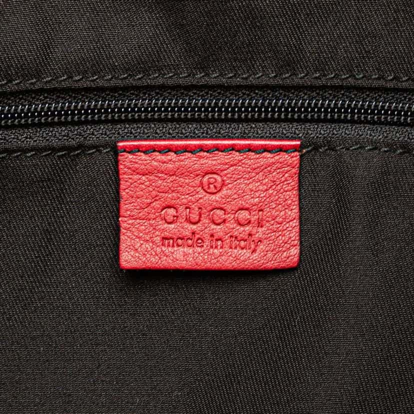 Gucci GG Canvas Abbey D Ring Tote Black Canvas Good condition - Box View