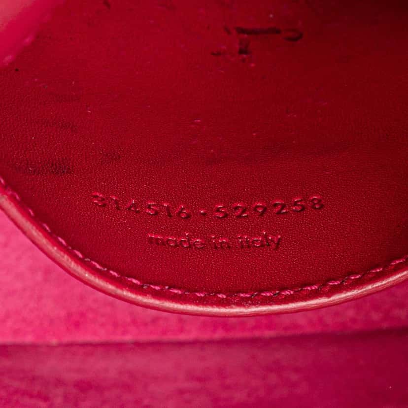 Saint Laurent Small Leather Betty Crossbody Red Leather Very good condition - Box View