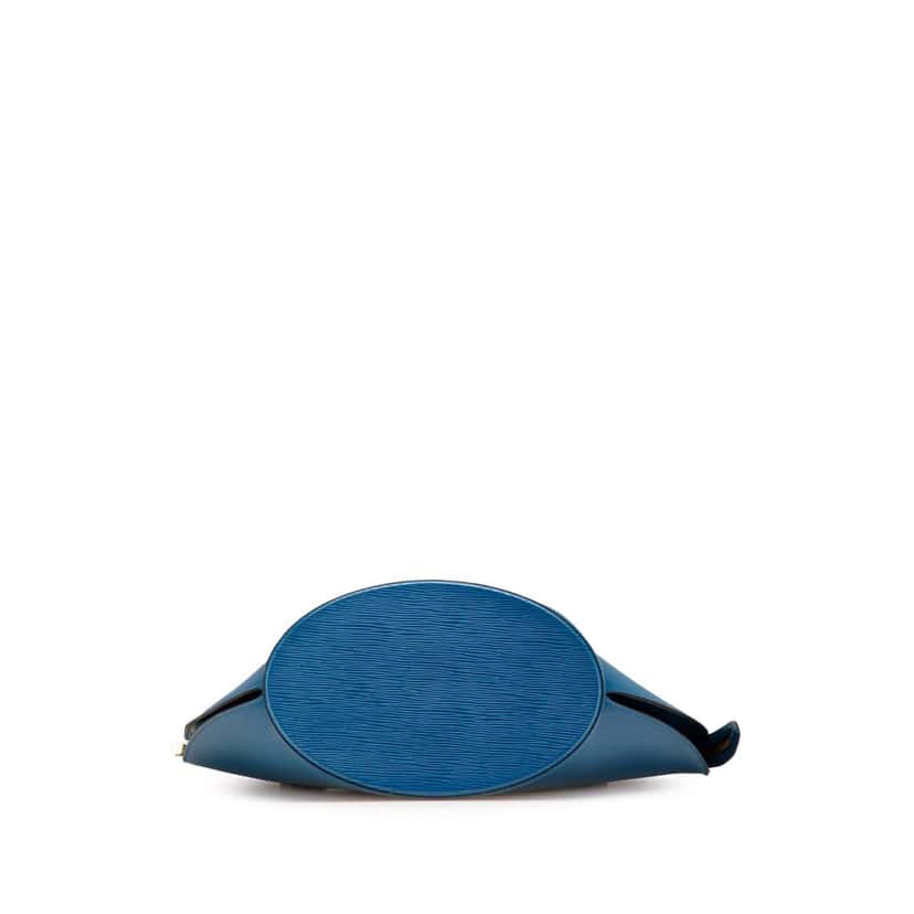 Louis Vuitton Epi Saint Jacques GM Long Strap Blue Leather Good condition - Inside View