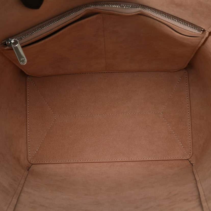 Louis Vuitton LockMe Cabas Brown Leather Good condition - Box View