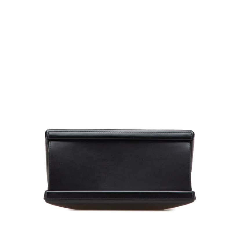 Loewe Leather Postal Handbag Black Leather Good condition - Inside View