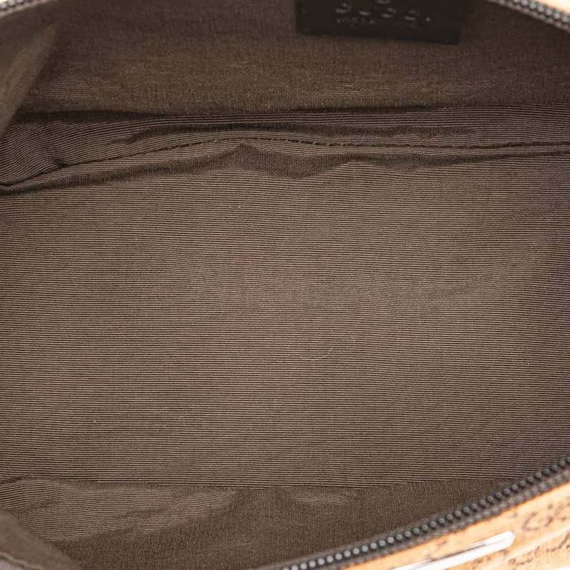 Gucci GG Denim Boat Brown Denim Good condition - Model View