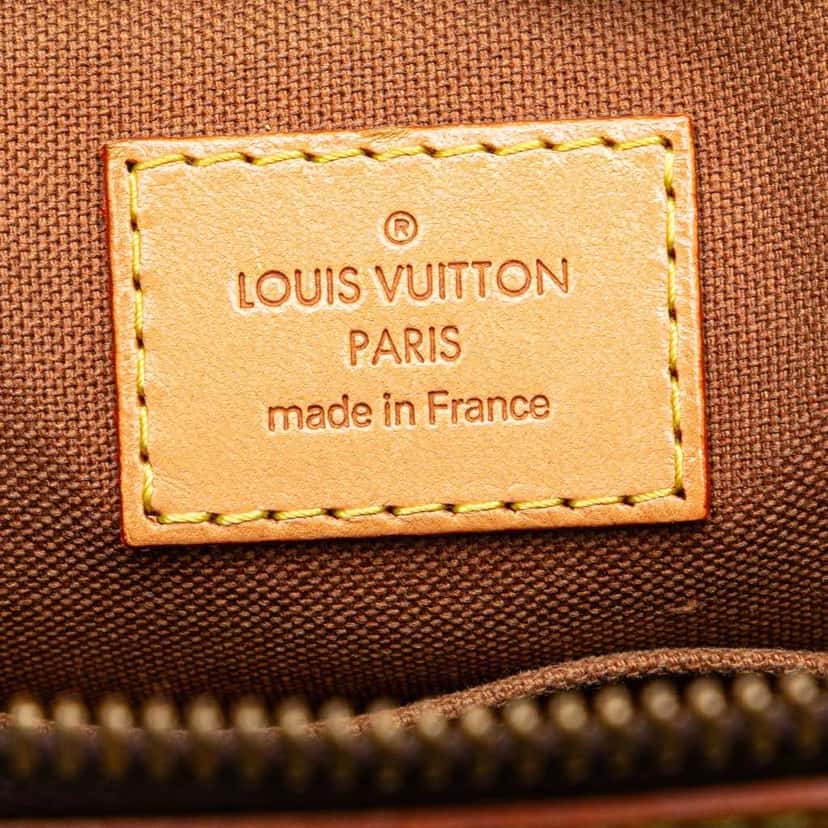 Louis Vuitton Monogram Popincourt Haut Brown Canvas Good condition - Box View