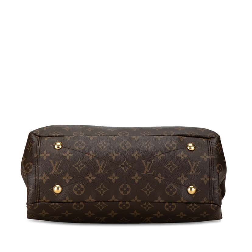 Louis Vuitton Monogram Pallas MM Brown Canvas Good condition - Model View