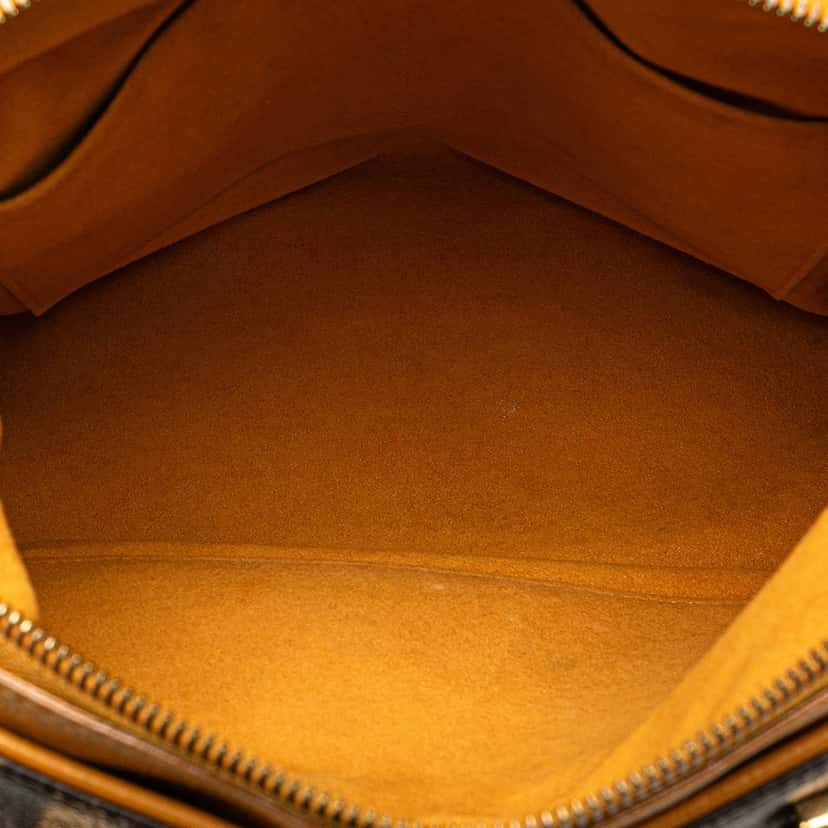 Louis Vuitton Monogram Pallas MM Brown Canvas Good condition - Box View
