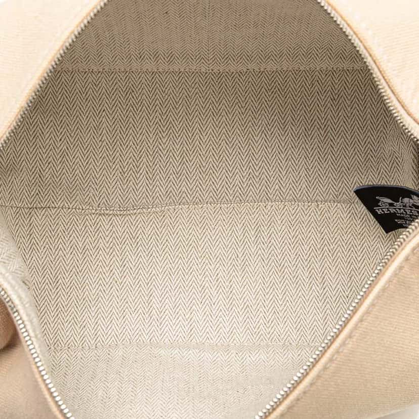 Hermès Small Toile Bride A Brac Brown Canvas Good condition - Model View