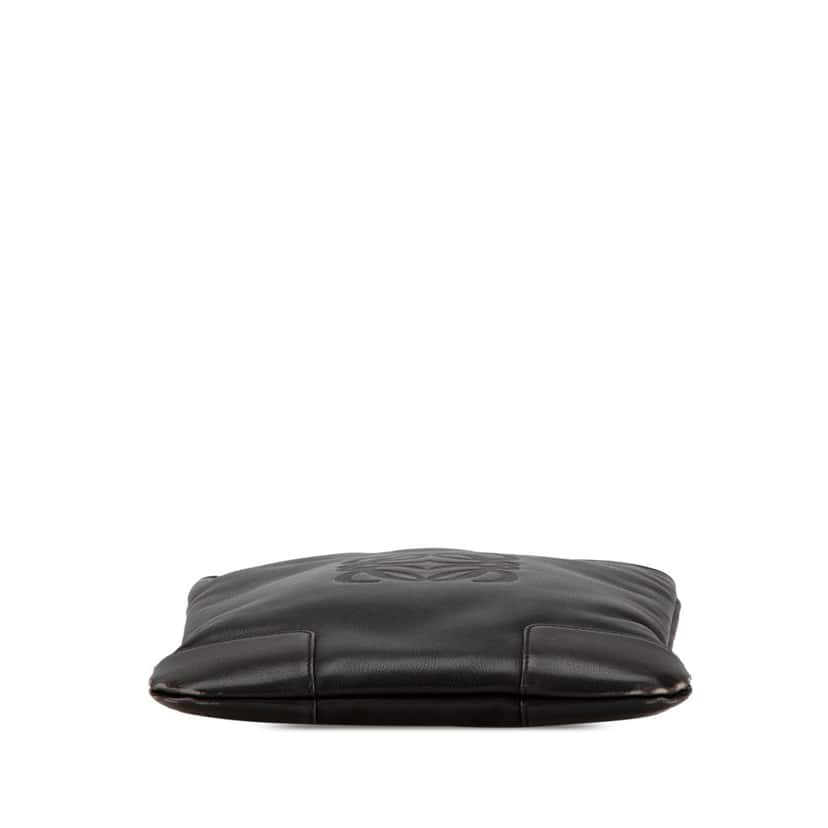 Loewe Anagram Leather Crossbody Black Leather Good condition - Inside View