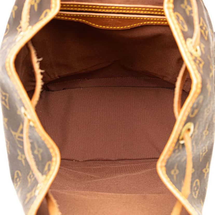 Louis Vuitton Monogram Montsouris GM Brown Canvas Good condition - Model View