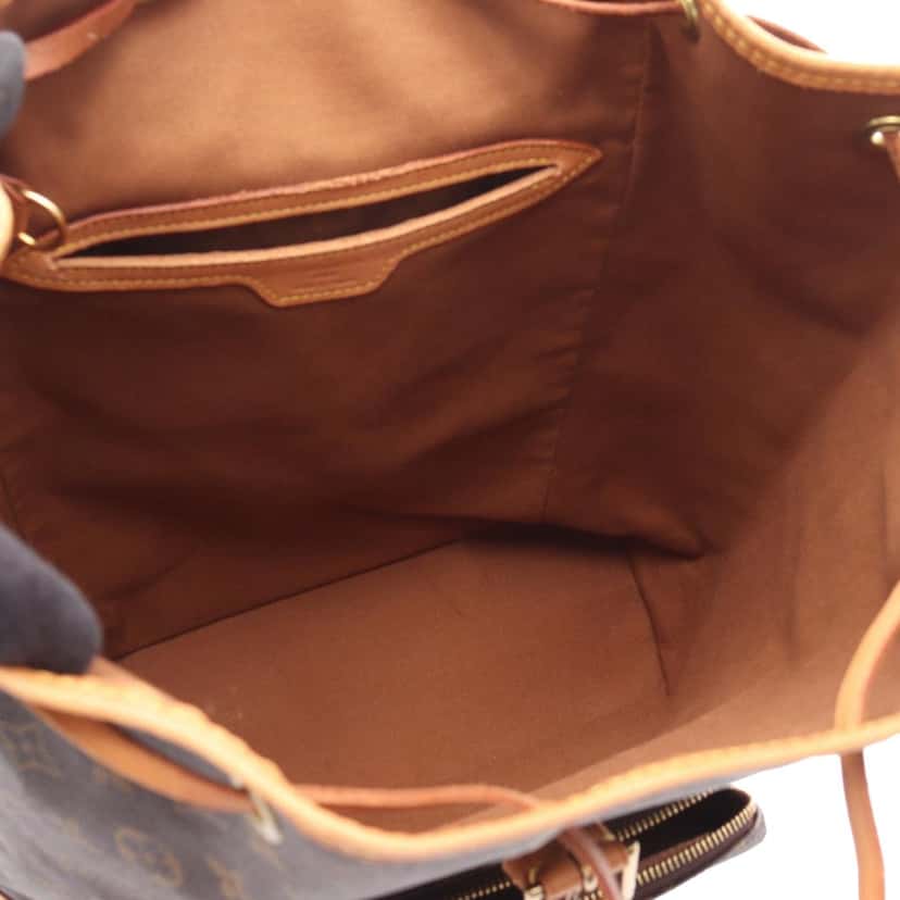 Louis Vuitton Monogram Montsouris GM Brown Canvas Good condition - Model View