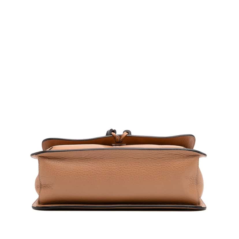 Gucci Medium Leather Bamboo Daily Crossbody Brown Leather Good condition - Inside View