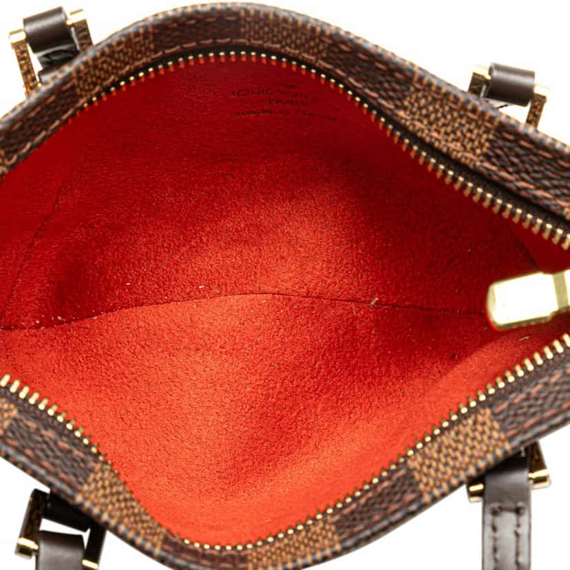 Louis Vuitton Damier Ebene Manosque GM Brown Canvas Good condition - Box View