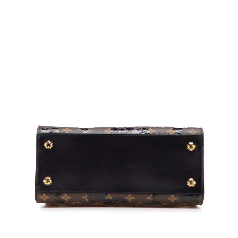 Louis Vuitton Monogram City Steamer Blossom MM Brown Canvas Good condition - Inside View