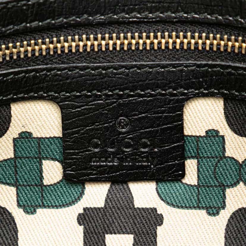 Gucci GG Canvas Jolicoeur Crossbody Black Canvas Good condition - Box View