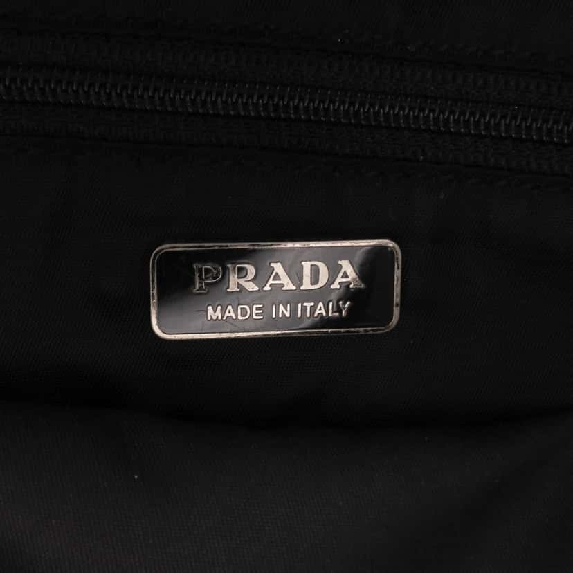 Prada Tessuto Handbag Black Good condition - Box View