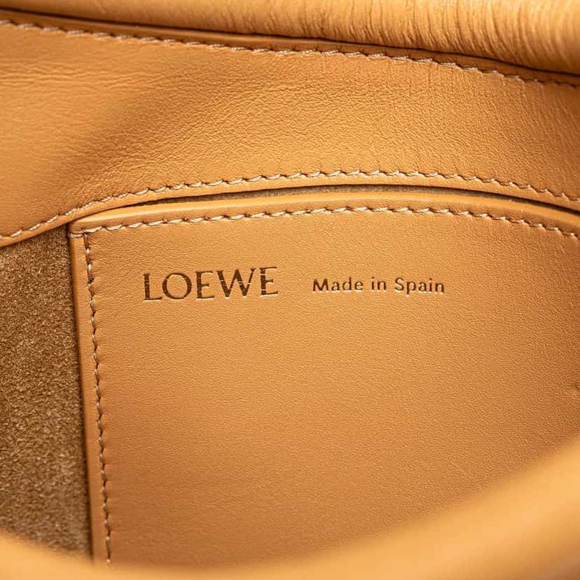Loewe Leather Paseo Satchel Brown Leather Good condition - Box View