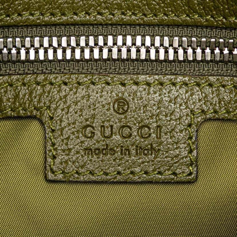 Gucci GG Nylon Off The Grid Belt Bag Green Good condition - Box View