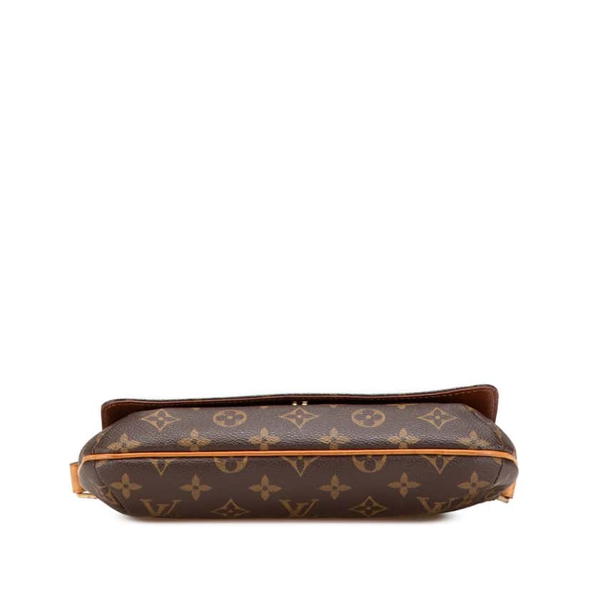 Louis Vuitton Monogram Musette Tango Short Strap Brown Canvas Good condition - Inside View
